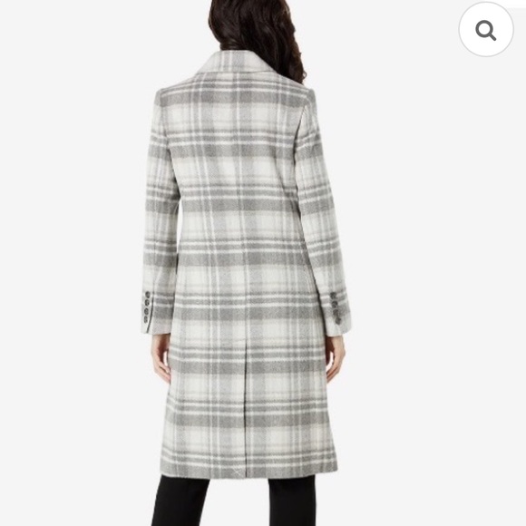 🩶 NWT Ralph Lauren Plaid Peacoat 🩶 - Picture 6 of 12